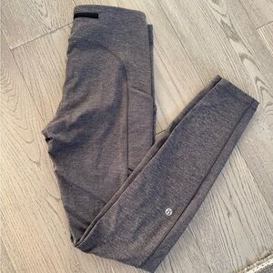 Lululemon Athletica Heathered Gray Leggings